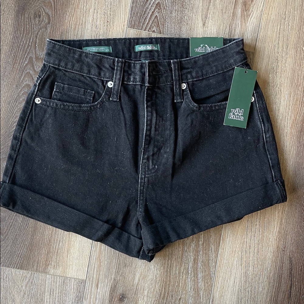 Wild Fable Women's Dark Denim Jean Shorts